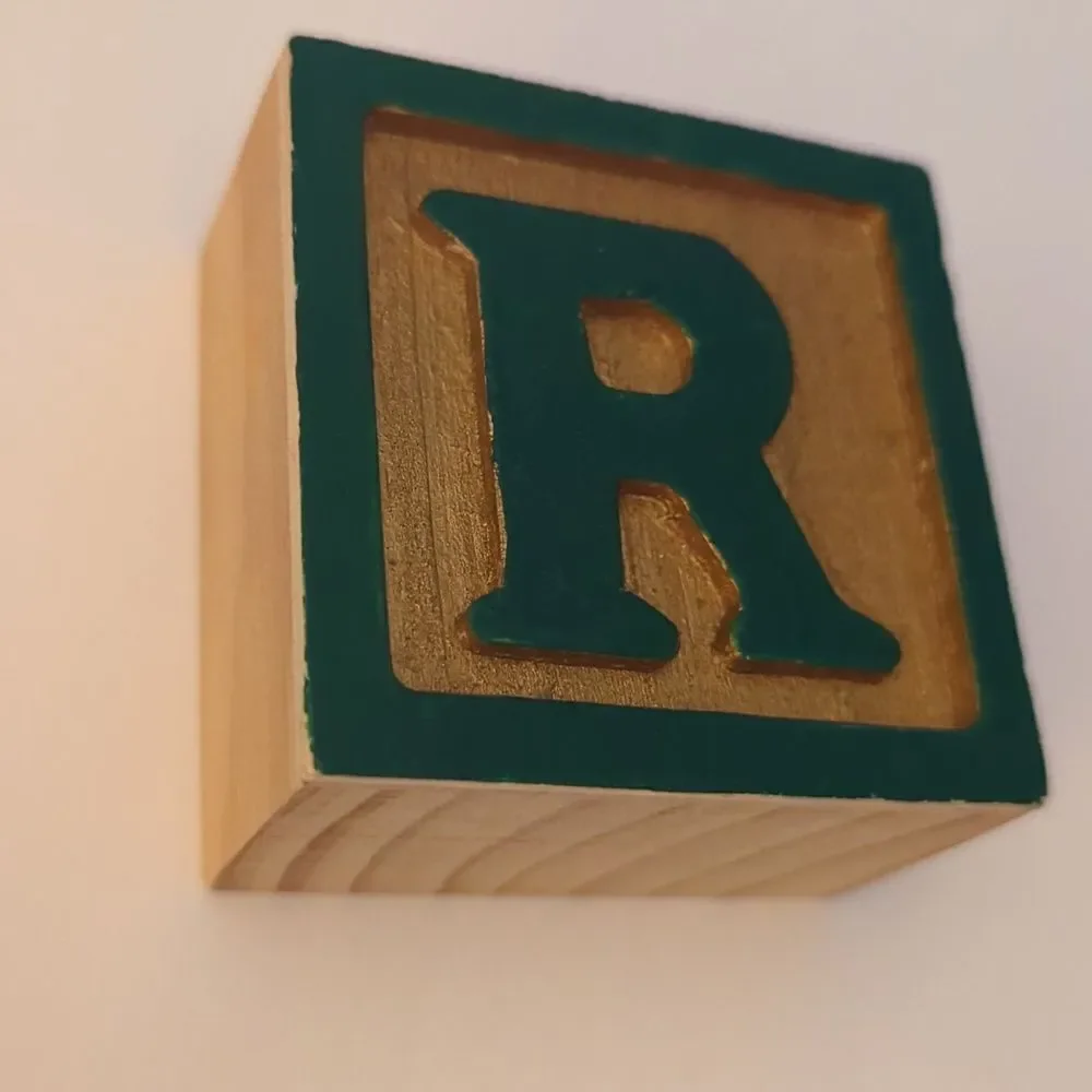 ‎Vintage lot of wooden blocks